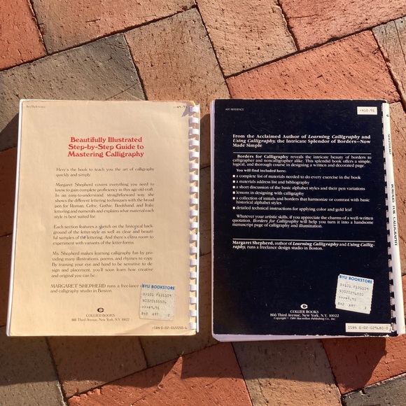 2 Learning Calligraphy Decorated Page Borders Margaret Shepherd Printmaking - Picture 16 of 16